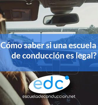 como saber si una escuela de conducción es legal
