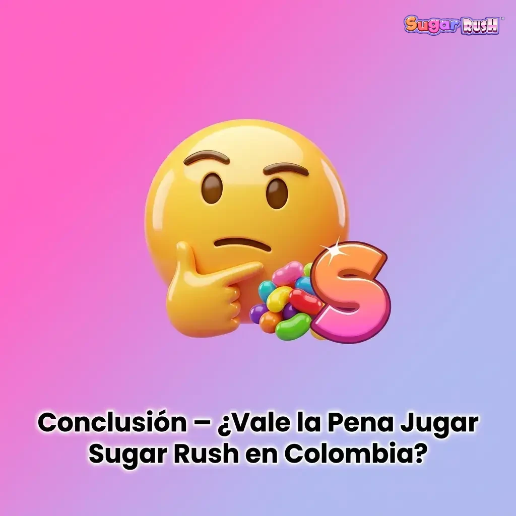 Slot Sugar Rush en Colombia con RTP 96,50%, multiplicadores altos y mecánica de cascadas disponible en casinos con licencia