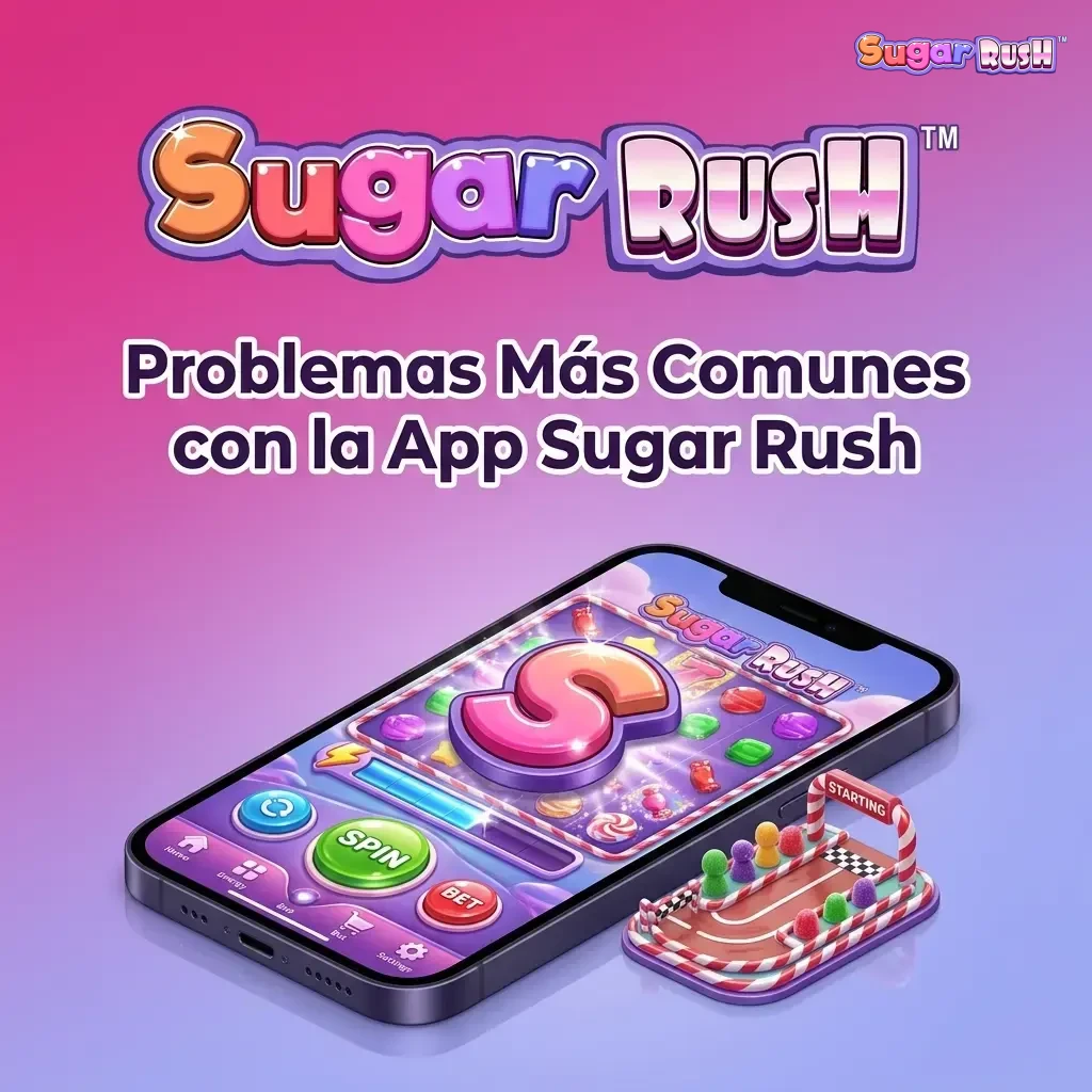 Solución a los 5 problemas más comunes con la app Sugar Rush: instalación, carga, bonos, retiros y pantalla