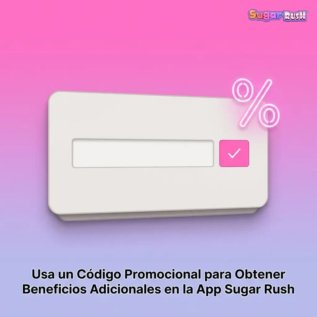 Códigos promocionales para obtener bonos y giros adicionales en la app Sugar Rush Colombia