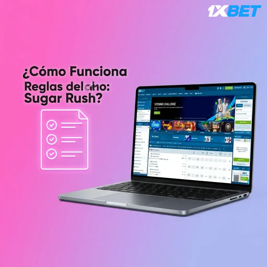 Cuadrícula 7x7 de Sugar Rush con símbolos en cascada, multiplicadores y giros gratis activados por scatters