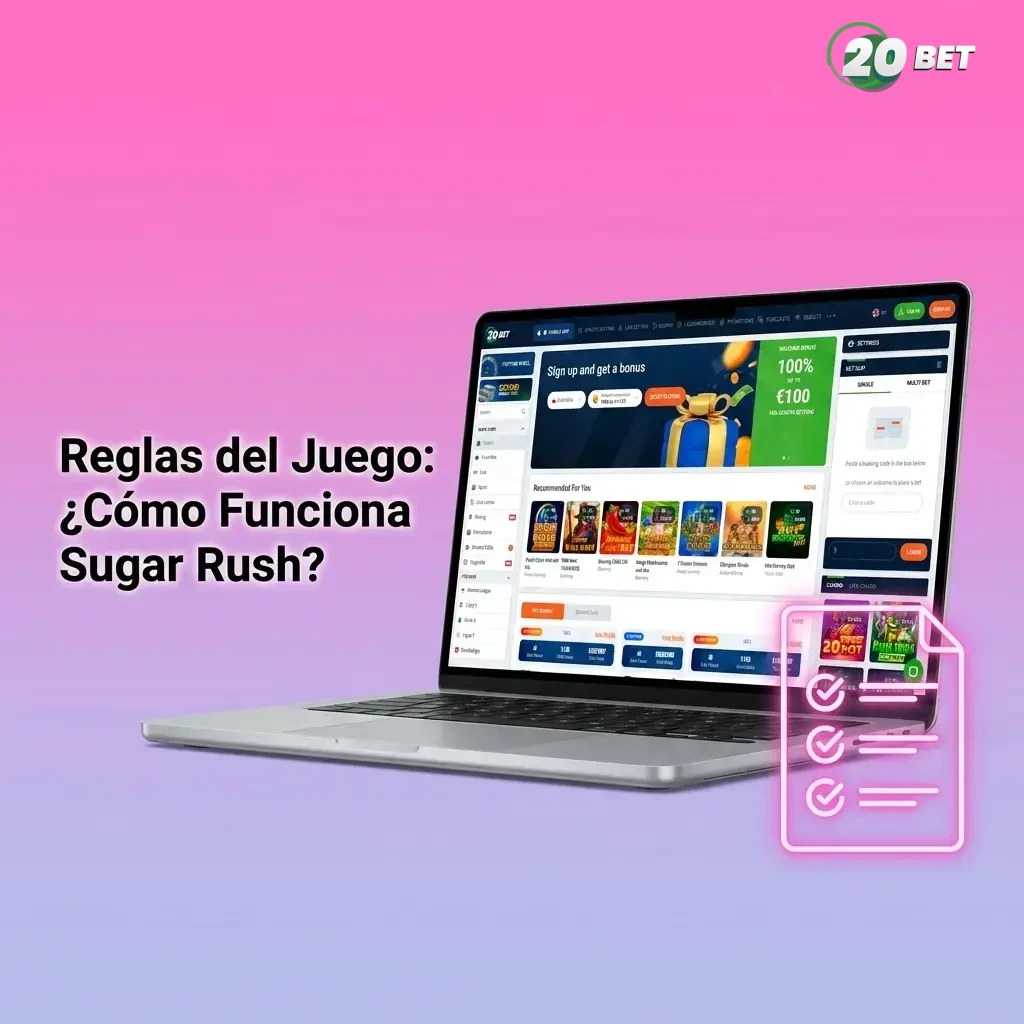 Cuadrícula 7x7 de Sugar Rush con símbolos en cascada, multiplicadores y giros gratis activados por scatters