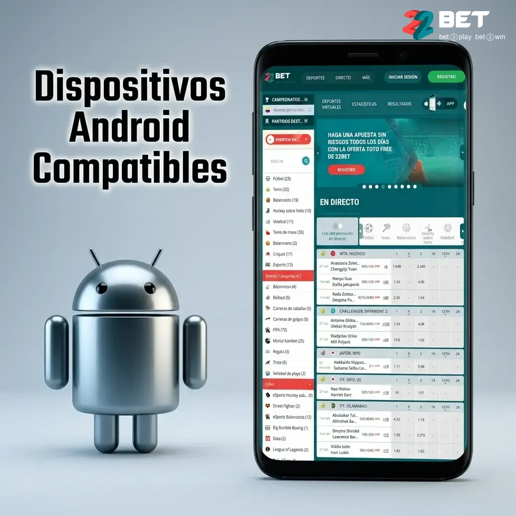 Dispositivos Android compatibles de gama baja, media y alta probados sin errores, incluyendo Samsung, Motorola y Xiaomi