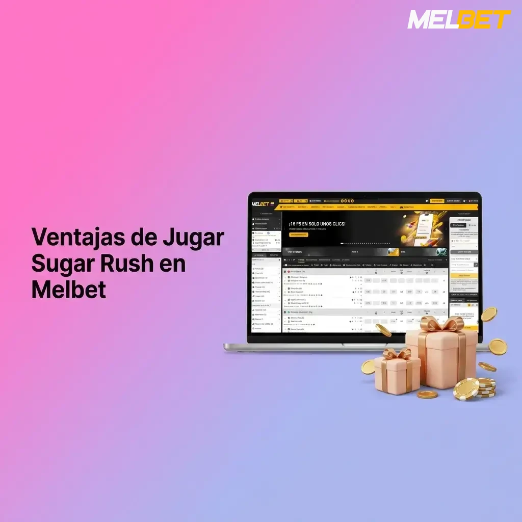 Ventajas de jugar Sugar Rush en Melbet: RTP 96,5%, demo gratis, bono bienvenida y pagos locales en COP